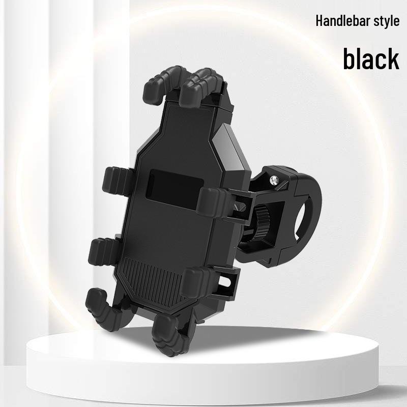 Octopus Motorcycle & Scooter Shockproof Phone Mount for Food Delivery Riders Color Box