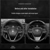 Toyota Suede Steering Wheel Cover for Highlander, Camry, Crown, Corolla, RAV4, Avalon, Levin