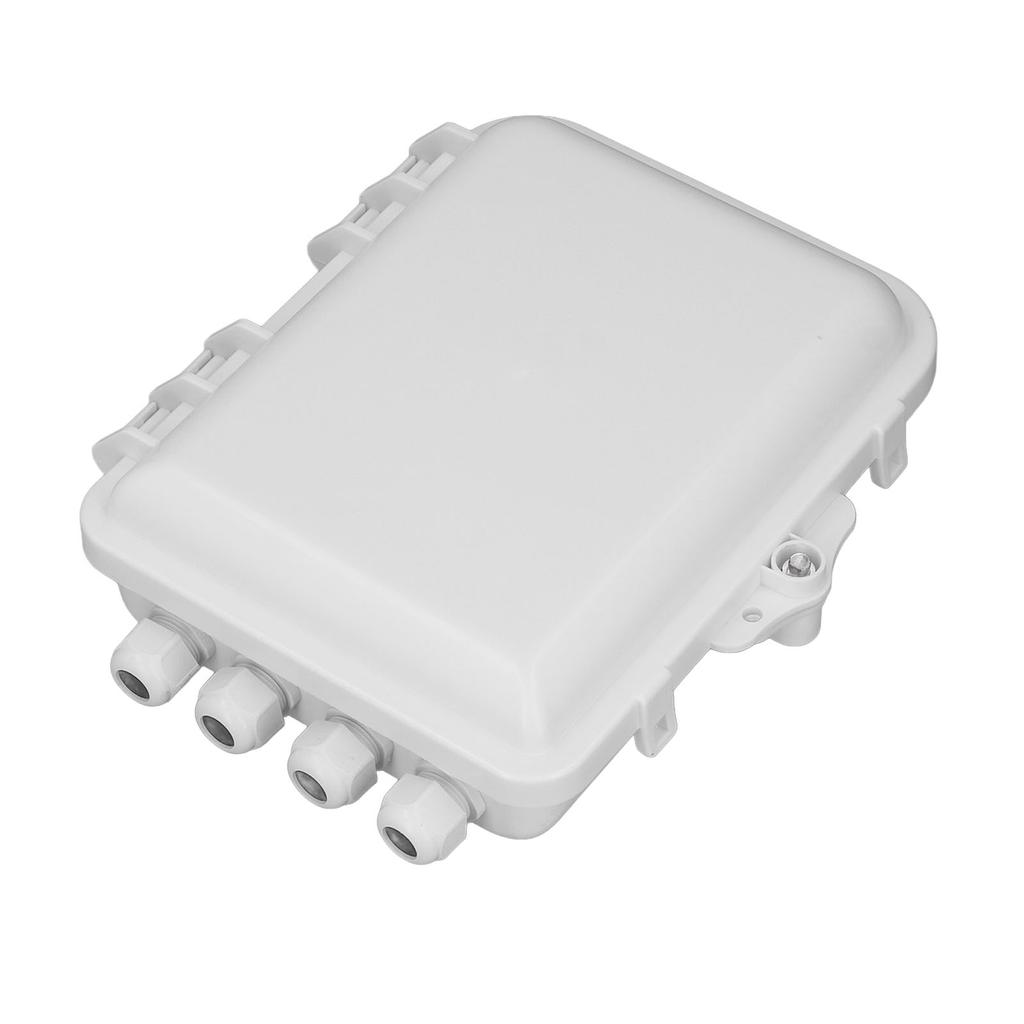 Fiber Distribution Box Waterproof 12 Core Wall Mounted Optical Fiber Termination Distribution Box
