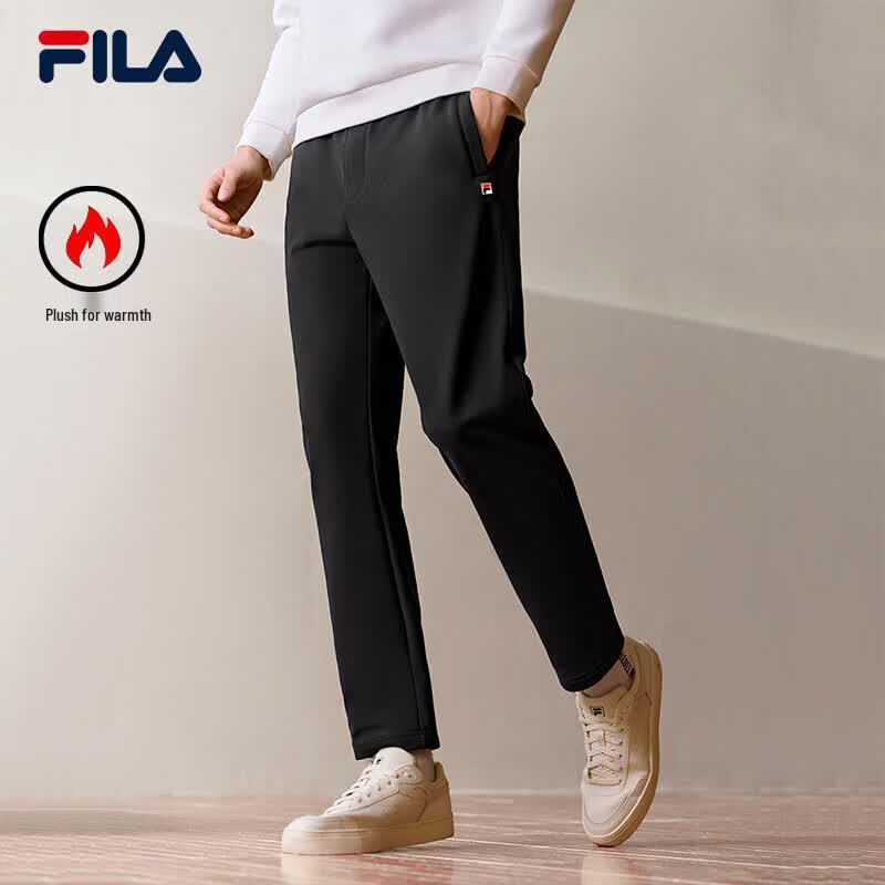 FILA Men s Fleece-Lined Straight Leg Knit Pants L