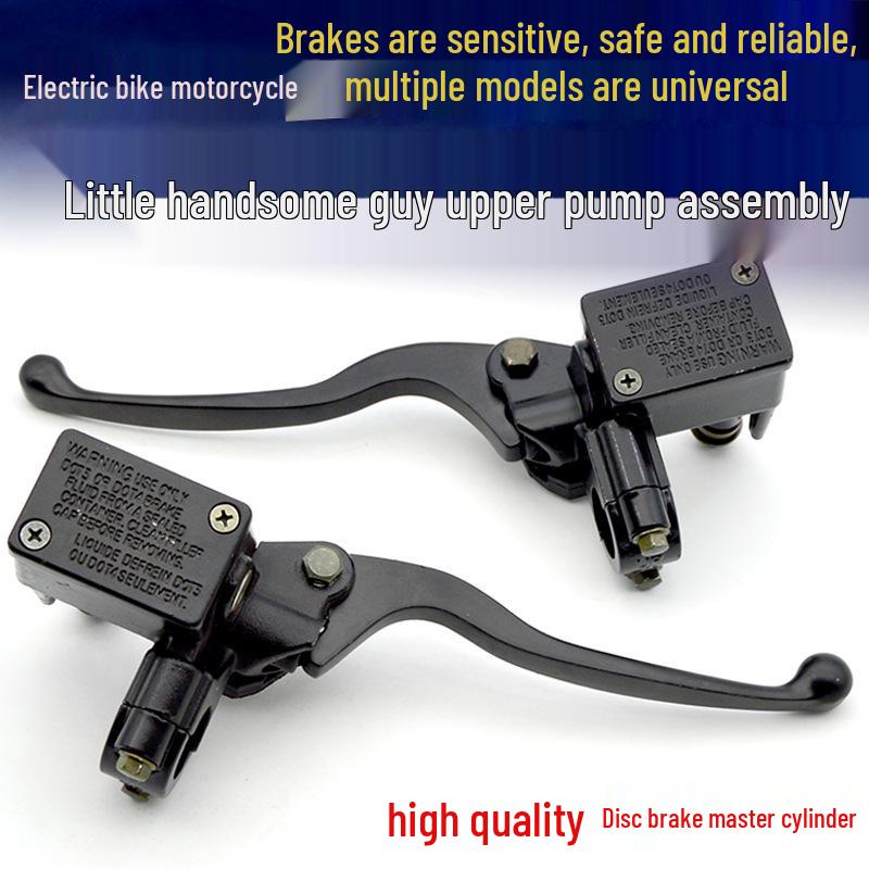 

Электрический скутер мотоцикл Zuma с гидравлическими дисковыми тормозами Black Handle Left Pump (Wireless)