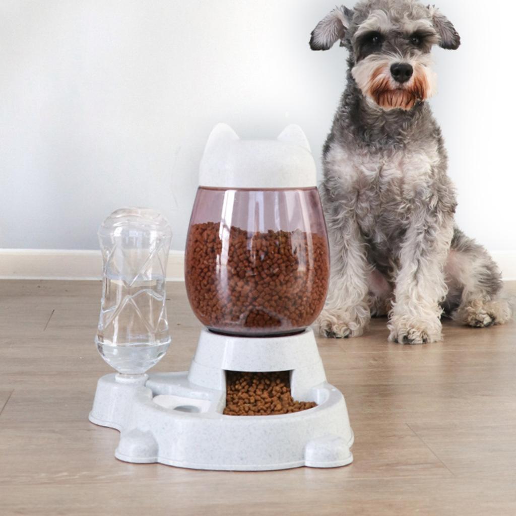 Automatic feeder, waterer, bowl, cat, dog, 2 tanks, PetJet distributor