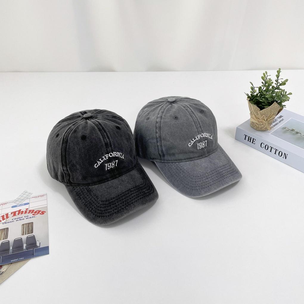 Women's and Men's Daily Wash California Ball Cap Baseball Hat