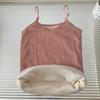 Autumn/Winter Velvet-Lined Thick Ribbed Vest: Warm, Slim-Fit Layered Muscle Tank
