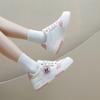 Weiße Schuhe für Frauen Neue Herbststudenten All-Match Casual Ins Fashion Schuhe Dicke Unterseite Fashion Sneakers