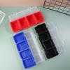 1Pc Multi-Compartment Organizer Box For Screws & Small Parts - Durable Plastic Hardware And Jewelry Storage Case