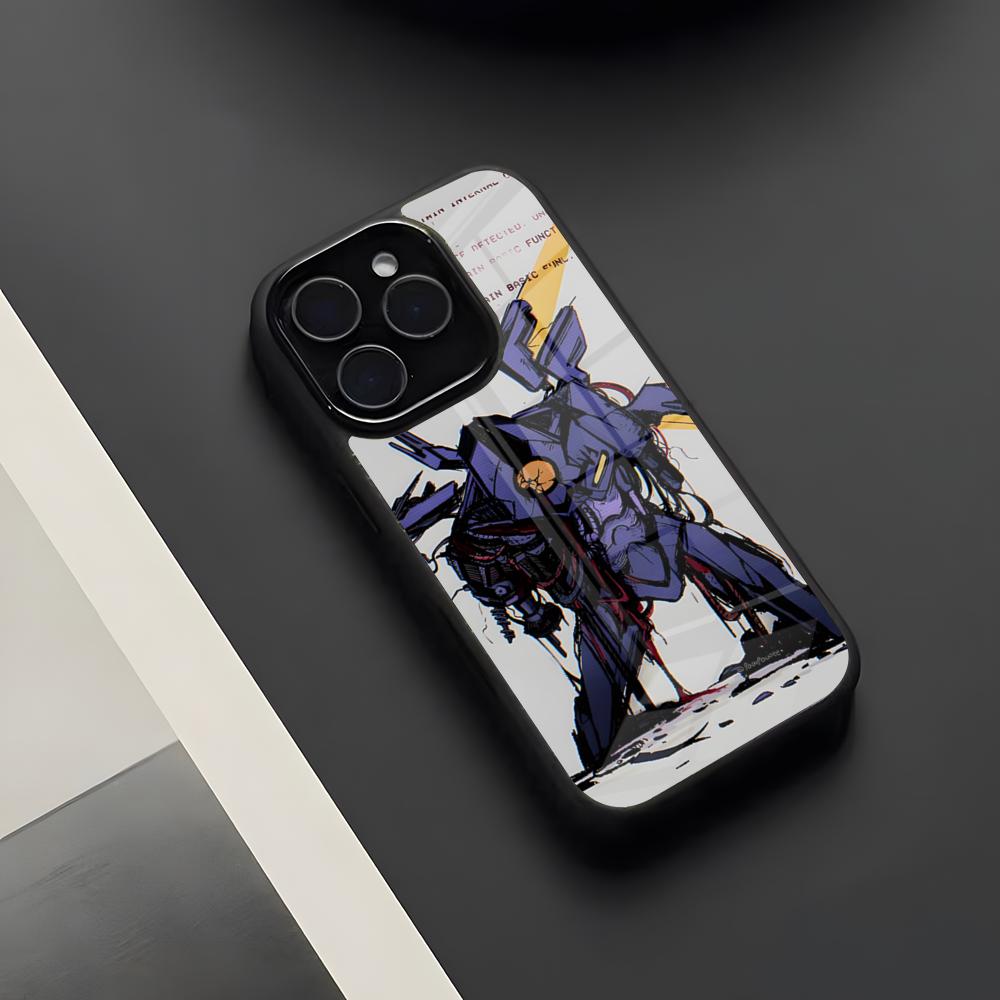 

U-Ultrakill Phone Case For IPhone 17 Pro Max 16 15 14 13 11 Pro Max Plus Glass Phone Case iPhone 14 Pro