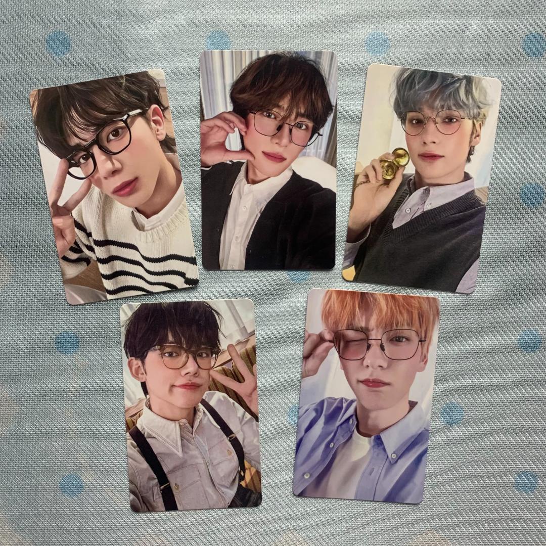

[USED] TXT FC Fan Club New Membership Trading Cards (5 Cards)