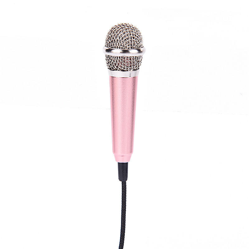 2017 Hot Mini Karaoke Condenser Microphone For Phone Computer Mini Phone Microphone