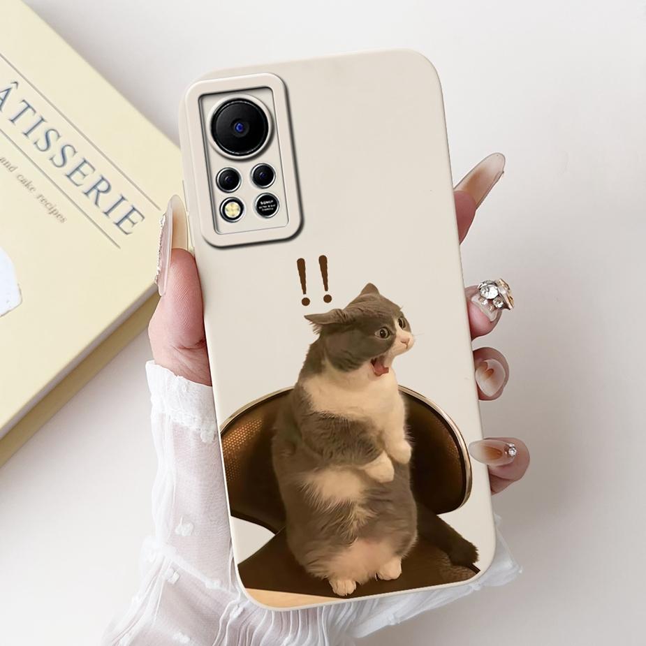 For Infinix Hot 11s NFC Case New Fashion Candy Painted Cover Silicone Case For Infinix Hot 11S X6812 X6812B Hot11s NFC Soft Bags