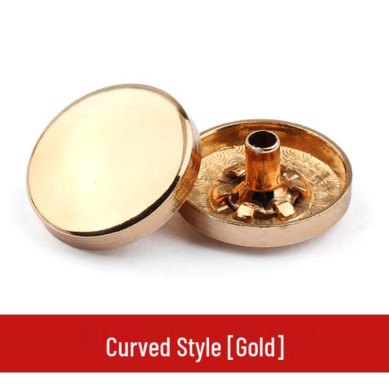 Metal Snap Buttons for Clothing: No-Sew Hidden Snap Accessories for Jackets, Studs, and Mother-Child Buttons.