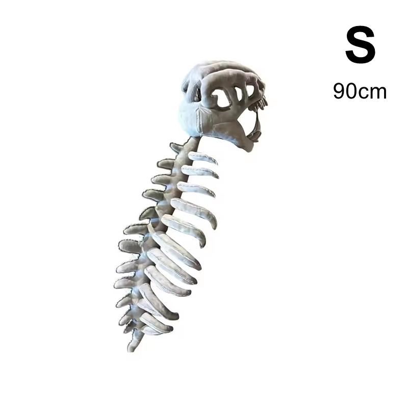 

3D Dinosaur Skeleton Plush Toys Funny Novelty Dinosaur Skeleton Cos Props Soft Unique Dinosaur Skeleton Costume Set S
