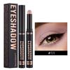 14 colori Shimmer Eye Shadow Stick Waterproof Long Lasting Glitter Eyeshadow Crayon Altamente Pigmentato Eye Makeup Eyeshadow Pencil Regalo per le donne
