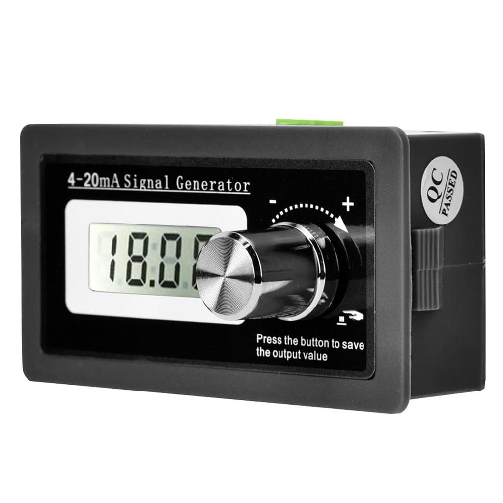 Jadeshay Current Loop, Two-Wire High Accuracy 4-20mA Current Loop Signal Generator LCD Transducer Test Signal Current