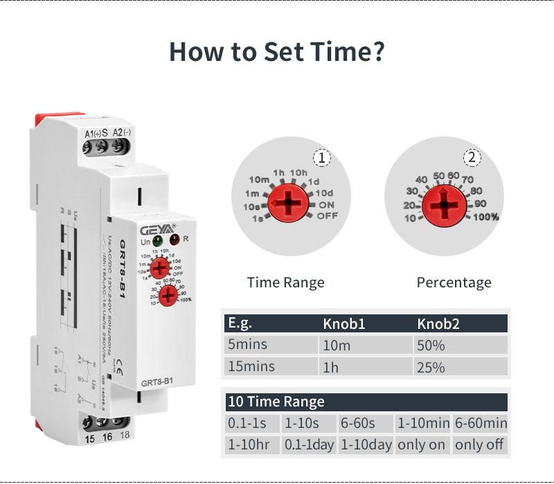Delay Off Time Relay Small Relay With Led Indicator Electronic Dc 24v