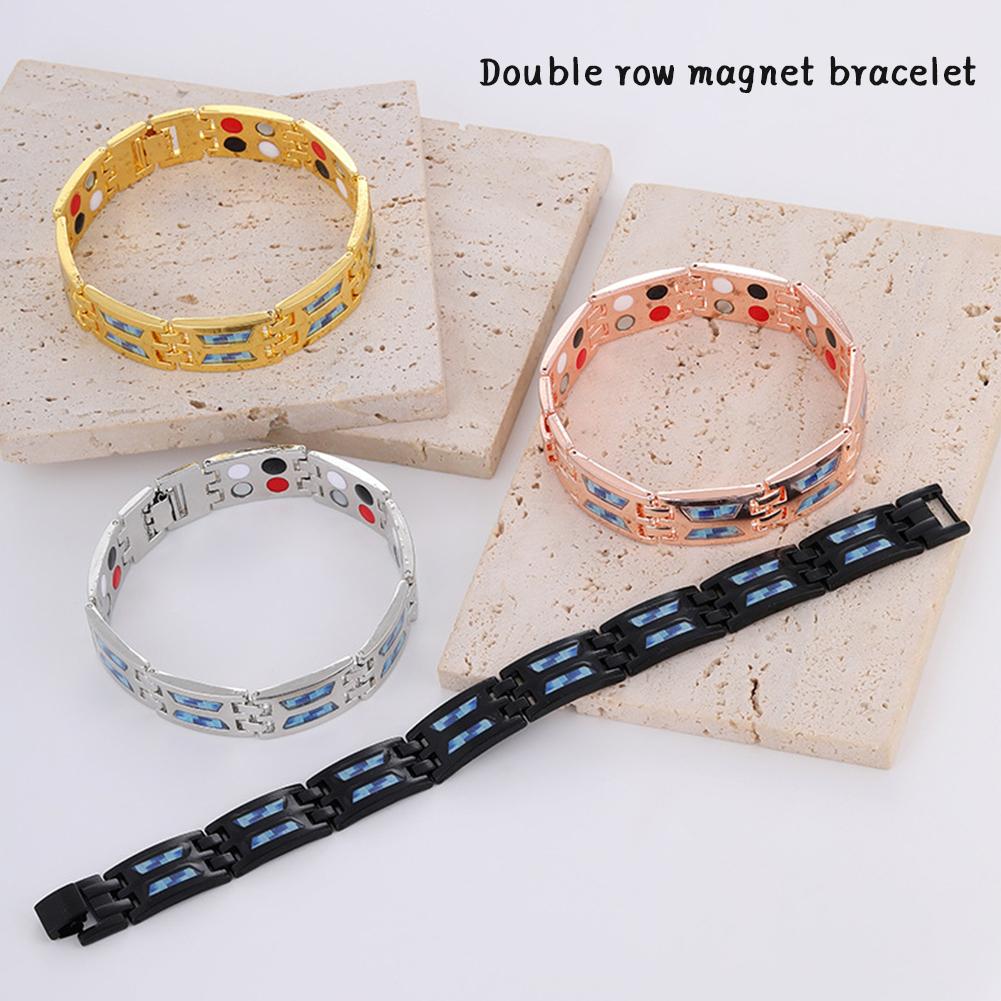 

Модный энергетический магнитный браслет Магнитный браслет женские аксессуары #468604 золотой