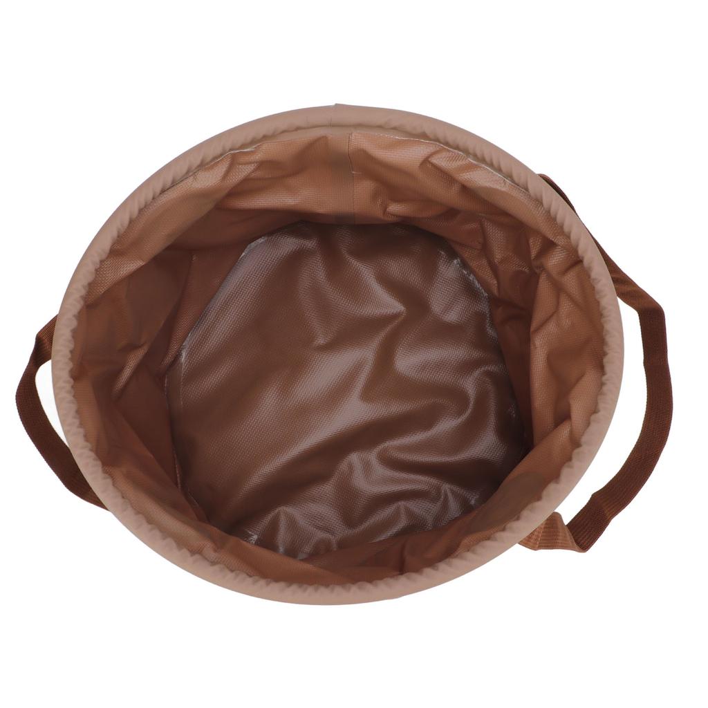 Faltbarer Eimer Verschleißfest Platzsparend Tragbarer Faltbarer Eimer für Outdoor-Camping