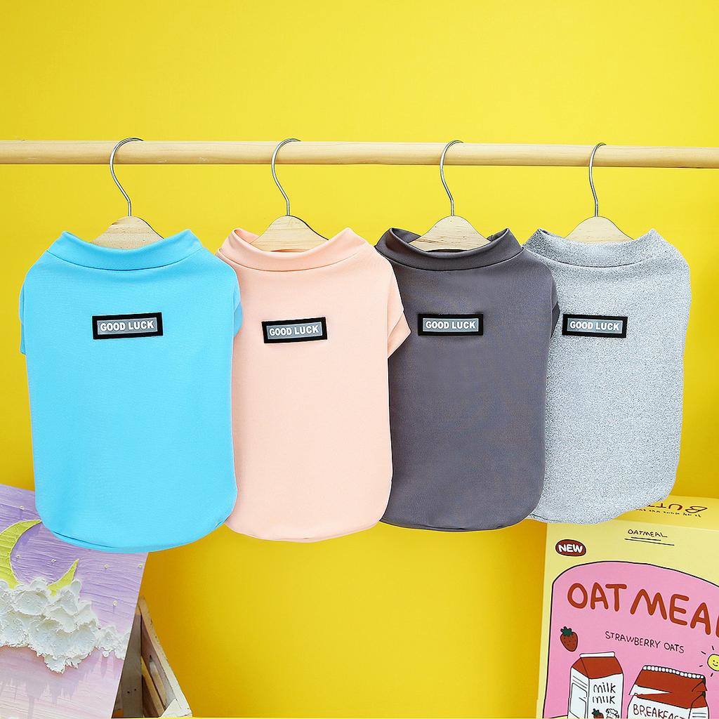 2023 Spring and Summer Dog Clothes Quick Dry Sports Undershirt Pet Clothing Teddy Chenery Bichon Pet Clothes Dog Clothes