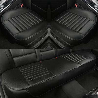 Car Seat Cushion Three-Piece Set, Universal In All Seasons, Single Seat Without Backrest Seat Cushion