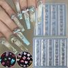 2PCS Silicone 3D Nail Embellishment Molds Bowknot Theme Small Accessories Crafting Molds Present for Beauty Enthusiasts