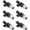 MACHSWON Fuel Injector Set of 6, 2173385/19238109/88864830, Compatible with Isuzu Trooper Rodeo Compatible with Honda Passport 3.2L V6 1992-1995