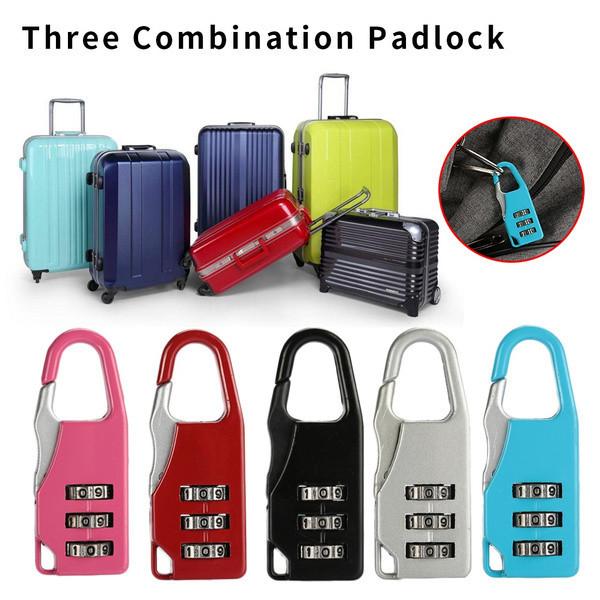 Modern Simple Style Zinc Alloy Small Lock For Luggage And Travel Bags