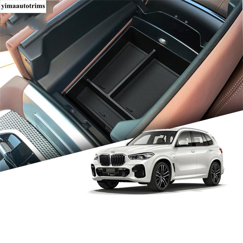 Car Central Console Armrest Storage Box Container Organizer Holder Tray Accessories Fit For BMW X5 G05 X6 G06 X7 G07  - 2024