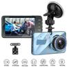 Car Dvr Video Recorder Dash Cam 1080P Video Recorders With Rear View Camera 4.0" Cycle Recorder Dashcam Dvrs for Cars Dvr 3 In 1