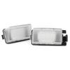 Pair LED License Plate Light For Nissan 350Z 370Z Cube GTR Leaf Infiniti G35 G37