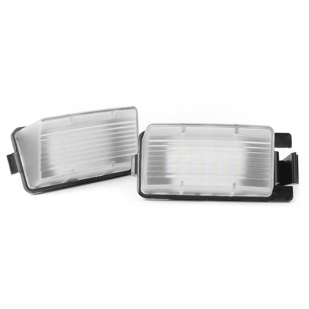 2x LED LICENSE PLATE LIGHTS For Infiniti G25 G35 G37 S60 Sedan 2003-2013 Bright
