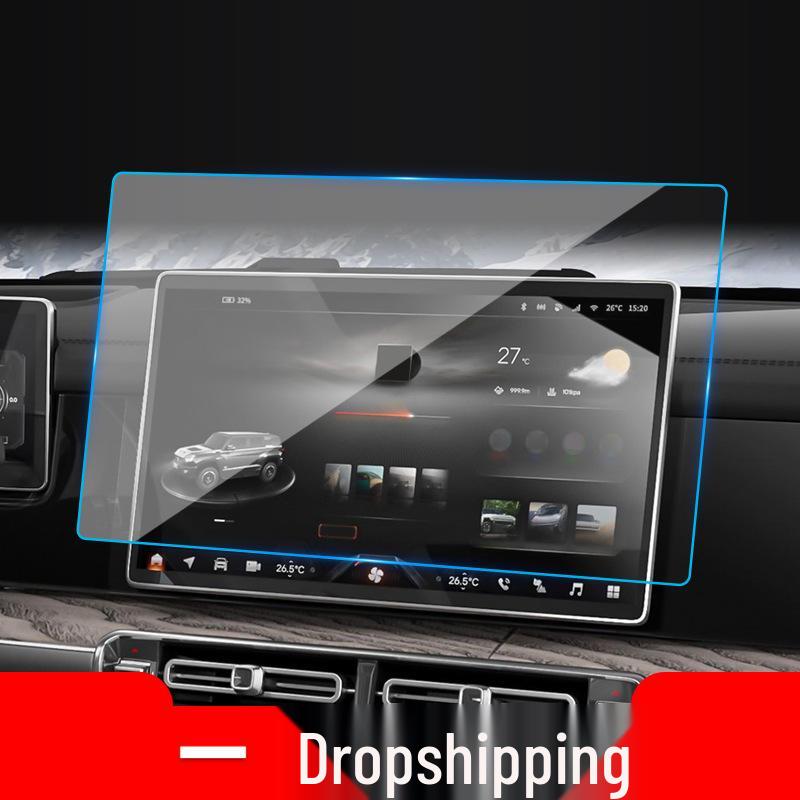 Mengshi 917 Tempered Film for Car Center Console Screen - M800 Protective Interior Accessory