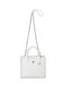 Furfur Ribbon Crimp Tote Bag RWGB255514 White Free Size Women's