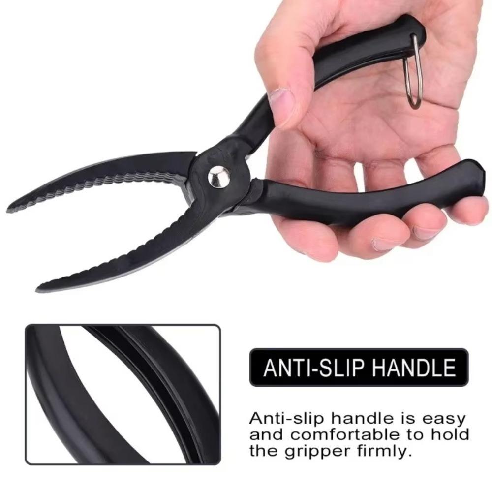 Non-slip Fishing Lip Grip Tool Plier Supplies Fish Controller New Plastic Clamp  Fishing