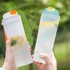 MYEEDA Water Bottle, 550ml, Made of Food-Safe Resin. Stylish, Easy-to-Wash, Lightweight, Large Capacity, Suitable for Boys and Girls. Protein Shaker,