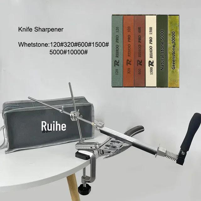 Ruihe Rehoo 360° Otočný Kovový Držák Jigu pro Broušení Nožů s Pevným Úhlem RH006