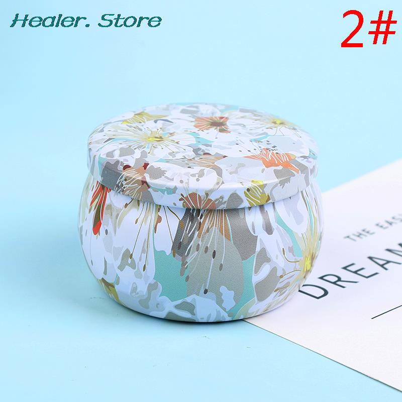 Christmas Candle Tin Jars DIY Candle Making kit Holder Storage case for Dry Storage Spices Camping  Party Favor Sweets Gifts
