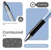 Linc Signetta Fine 0.7mm Ball Pen Blue Ink Smooth Writing Retractable Office School Use Quick Dry Pack of 1 X 10pcs