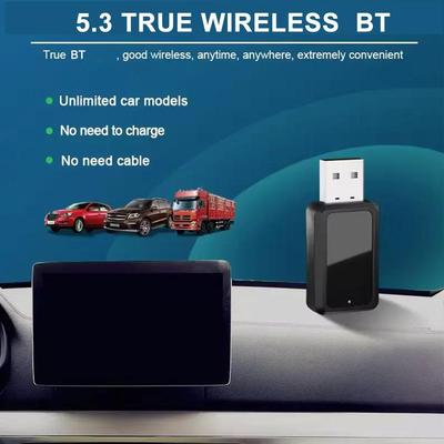 Samochodowy Bluetooth 5.3 FM02 Mini USB Nadajnik Odbiornik Z Wyświetlaczem LED Zestaw Głośnomówiący Samochodowy Auto Bezprzewodowy Audio Do Radia FM