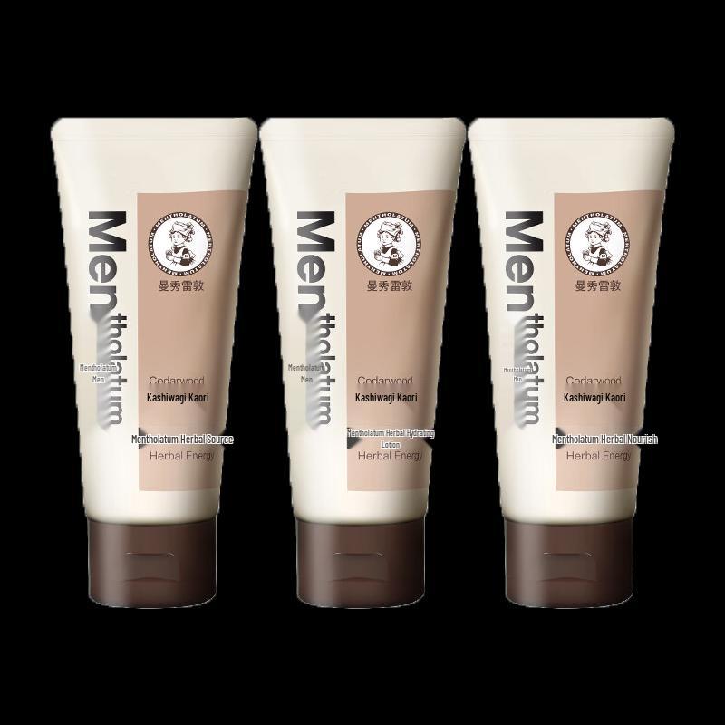 Mentholatum Herbal Source Hand Cream - Cypress Scent (3 x 50g)