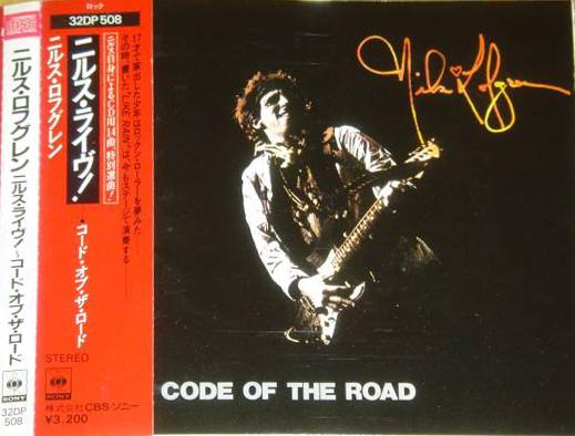 

CD NILS LOFGREN - Code Of The Road 32DP508 CBS/Sony 1986 Japan ObiRock Used
