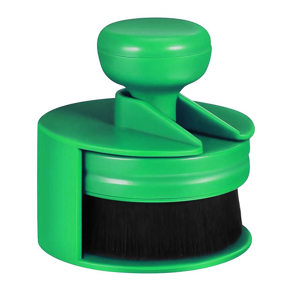 Car Tire Shine Applicator Tire Shine Brush With Stand For Auto Detailing Cleaner Green