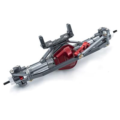 RC Car Front Axle Rear Axle Aluminum Alloy RC Axles Replacements for 1/10 Axial SCX10 RC Car