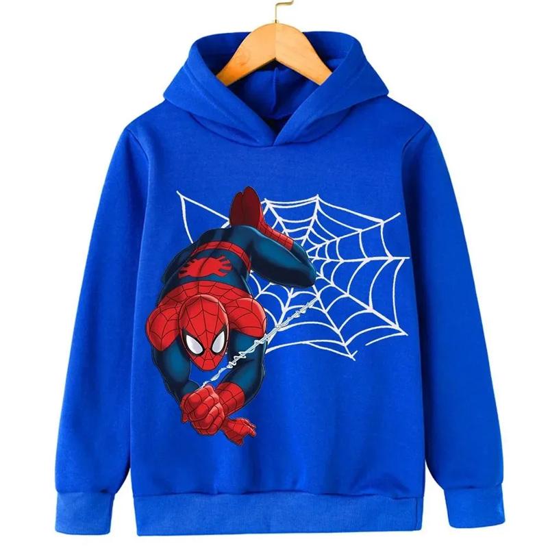 

Spiderand man boys hoodie pullover Cartoon Children hoodie boysgirls teen Spring Autumn New Style 4 to14 y 100