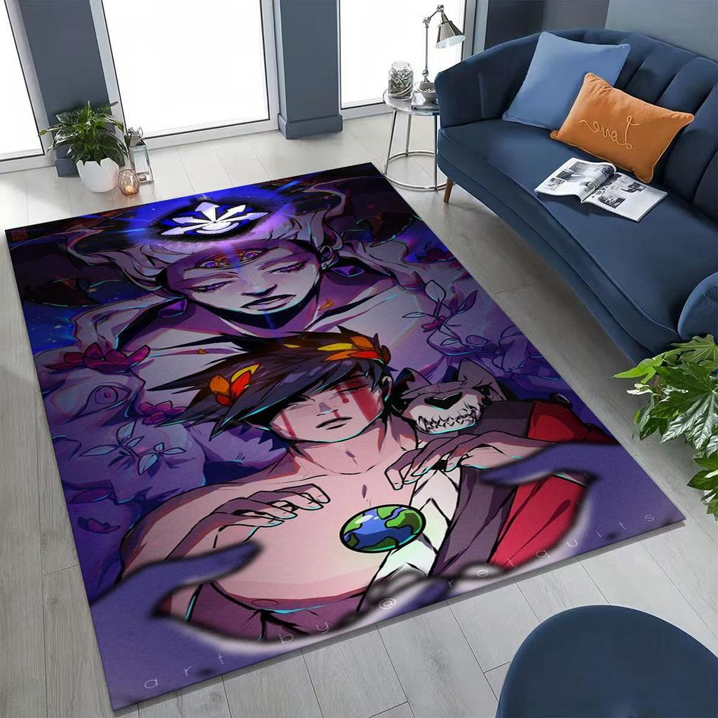 3D Classics Game Hades Cartoon Gamer Rug for Bedroom Living Room Sofa Home Doormat Decor, Large Kid Play Non-slip Floor Mat Gift