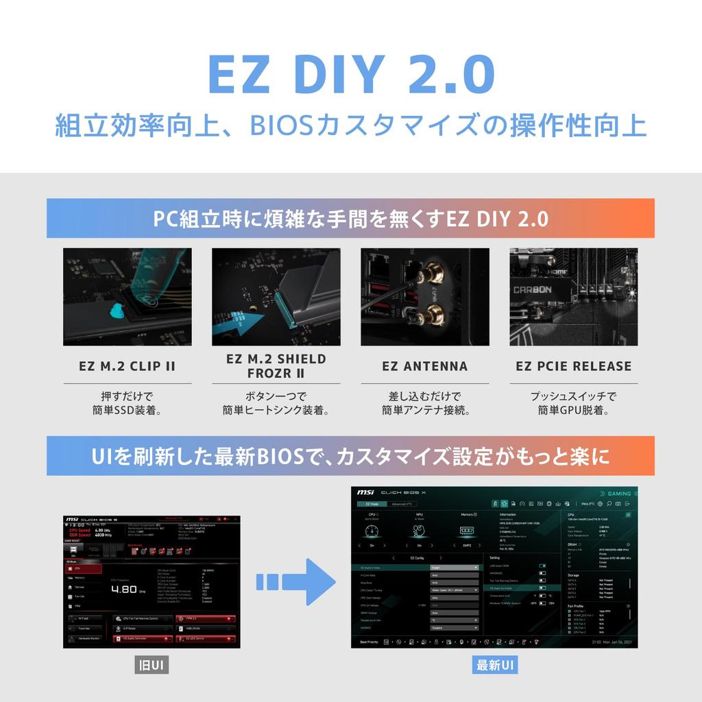 MSI Z890 GAMING PLUS WIFI ATX-Mainboard mit Z890-Chipsatz MB6588
