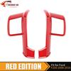 Red Steering Wheel Decor Cover Trim For Ford F250 F350 F450 F550 Expedition 07+