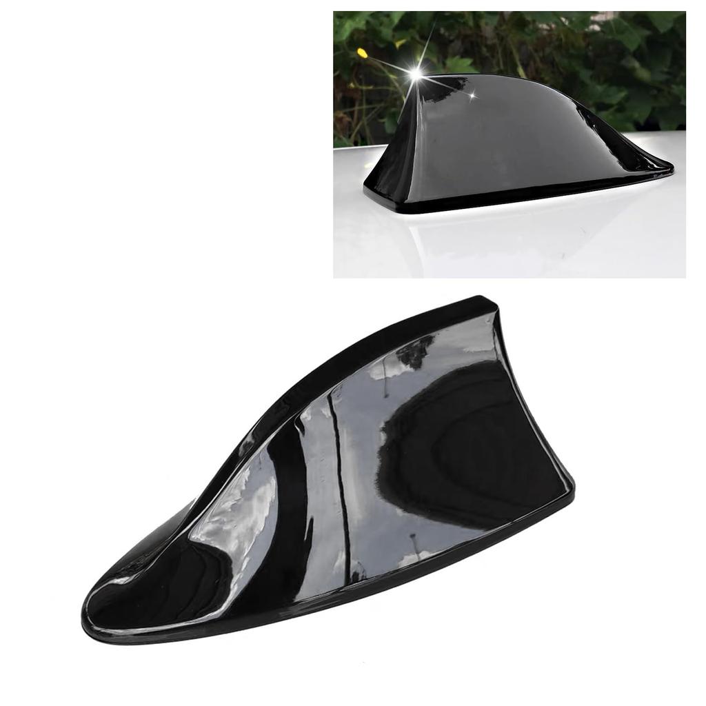 BAIYIUER Notebook HE12 E12 E13 R2.12~ Shark Antenna FM/AM Radio Antenna ABS Plastic Rainproof Waterproof Dress Up