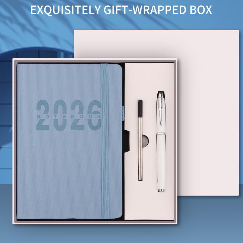 2026 Cross-Border Daily Planner: 365-Day Journal & Time Management Notebook
