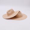 European and American Fashion Autumn New Product Natural Lafite Beach Sun Hat Seaside Vacation Sun Protection Oversized Brim Straw Hat