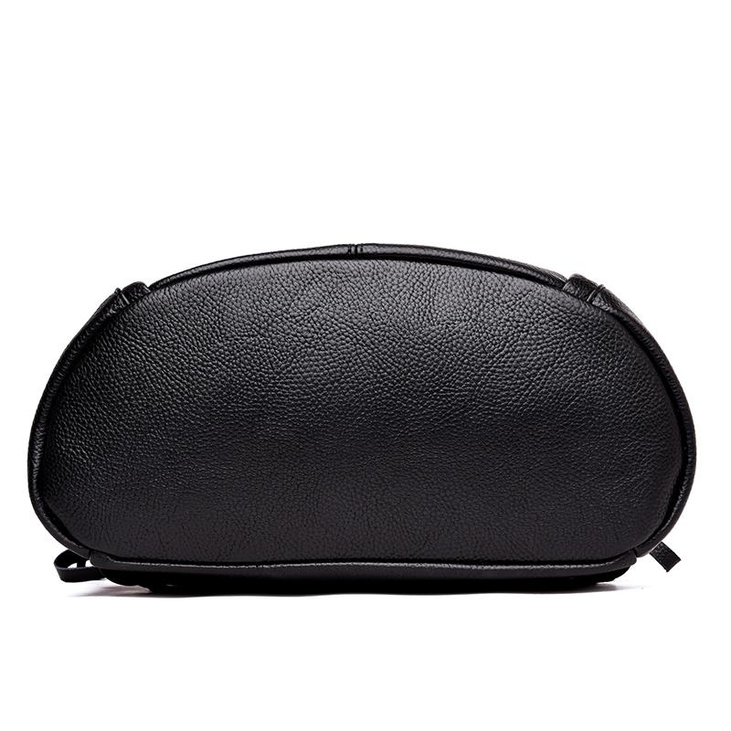 Marke Adrette Leder Schule Rucksack Tasche Für Studenten Einfache Design Frauen Casual Daypacks Mochila Männlich Schulter Reisetasche